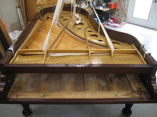 Plate Lowered into case for the last time